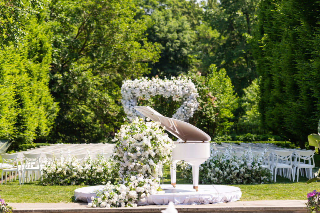 Floral Piano Graydon Hall Manor