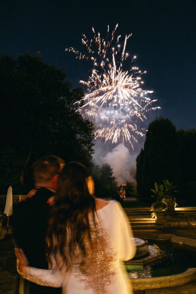 Fireworks first dance graydon hall manor