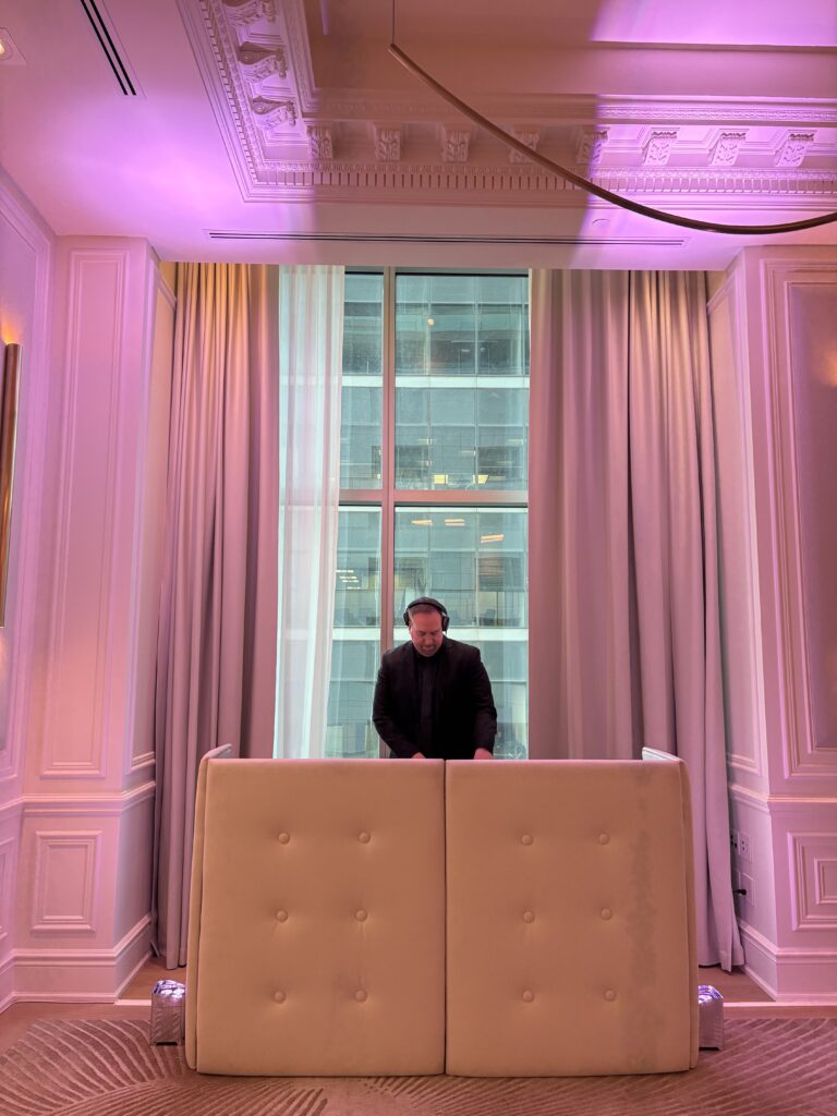 St. Regis Toronto DJ Set-up